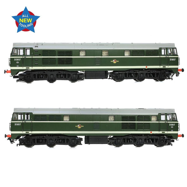 Bachmann 35-801A Class 30 D5617 BR Green (Late Crest)