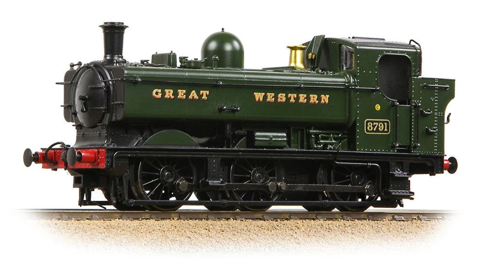 Bachmann 32-204A GWR 8750 Pannier Tank 8791 GWR Green (Great Western)