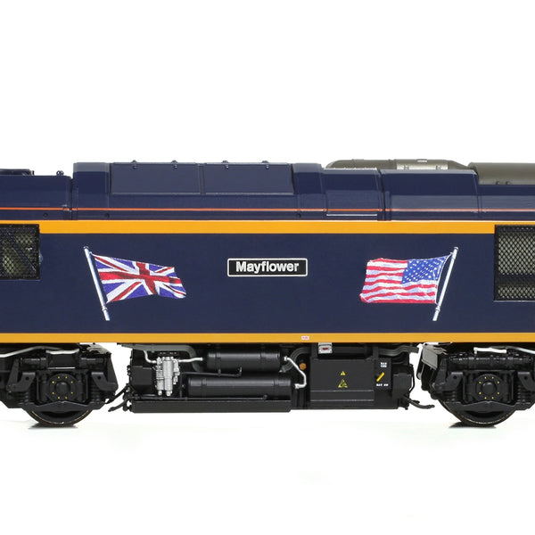 Bachmann 35-776 Class 69 69001 'Mayflower' GBRf (UK & US Flags)