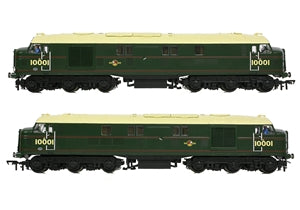 Bachmann 31-995A LMS 10001 BR Lined Green (Late Crest)