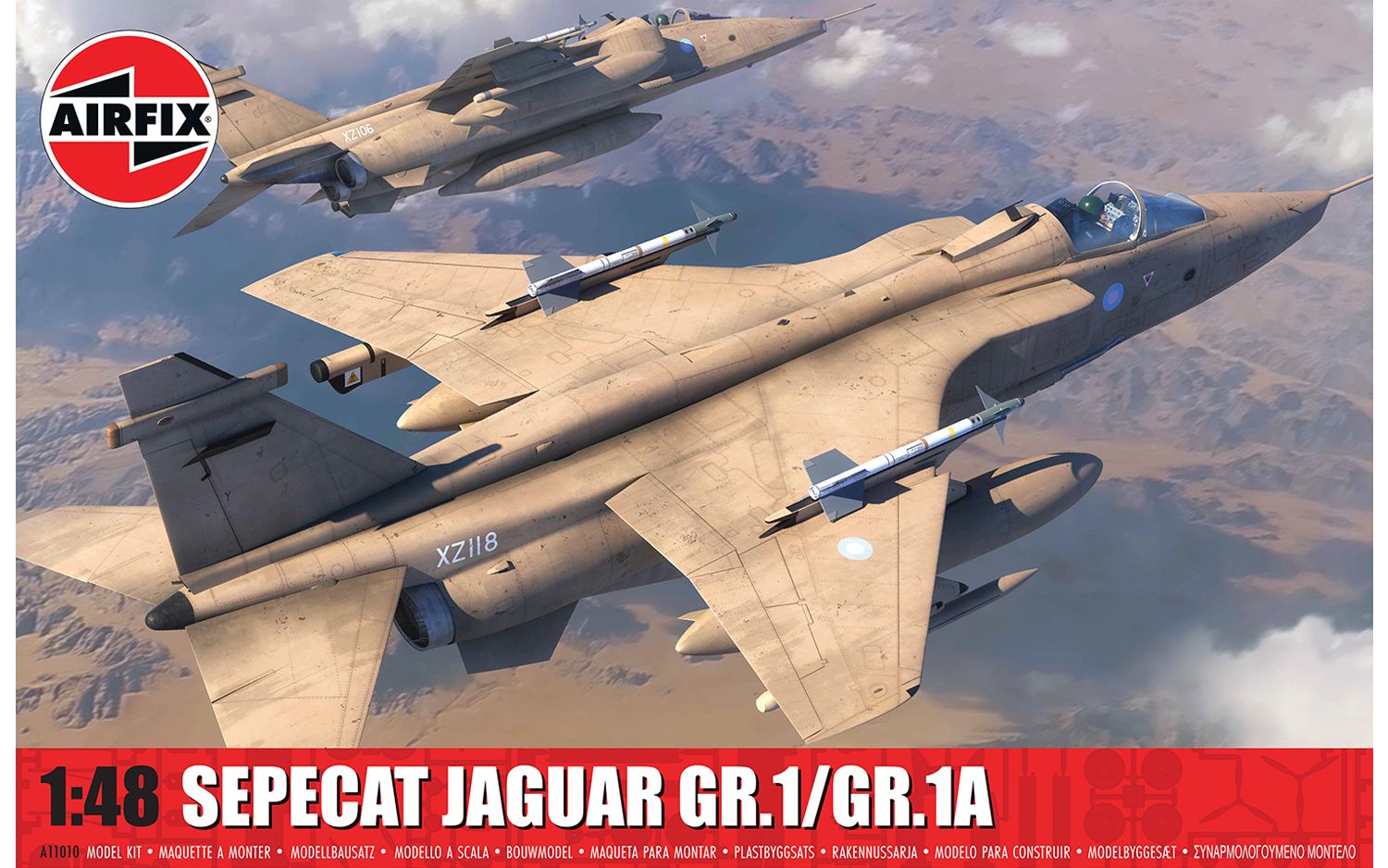 Airfix 1/48 A11010 SEPECAT Jaguar GR.1/GR.1A