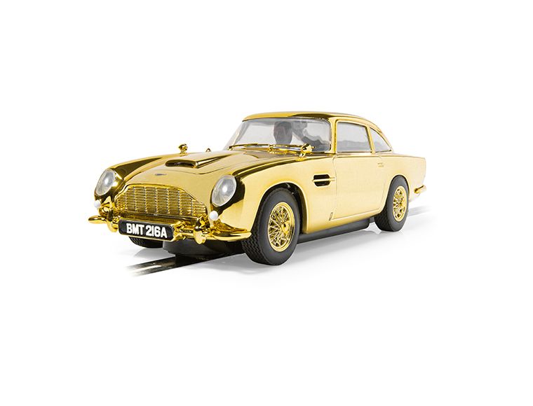 Scalextric C4550A James Bond Aston Martin DB5 - Goldfinger - 60th Anniversary Gold Edition