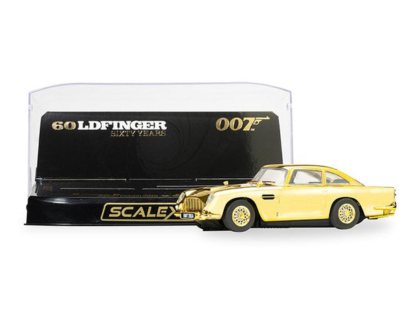 Scalextric C4550A James Bond Aston Martin DB5 - Goldfinger - 60th Anniversary Gold Edition