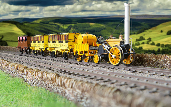 Hornby R30090 L&MR, Stephenson's Rocket Train Pack - Era 1