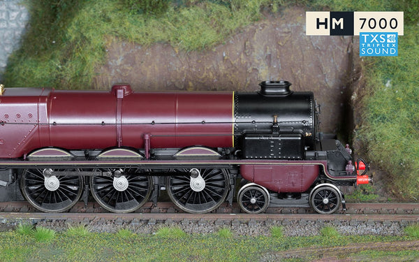Hornby R30134TXS LMS, Princess Royal Class 'The Turbomotive', 4-6-2, 6202 - Era 3 (Sound Fitted)