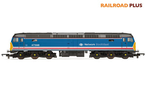 Hornby R30187 RailRoad Plus NSE, Class 47, Co-Co, 47598 - Era 9
