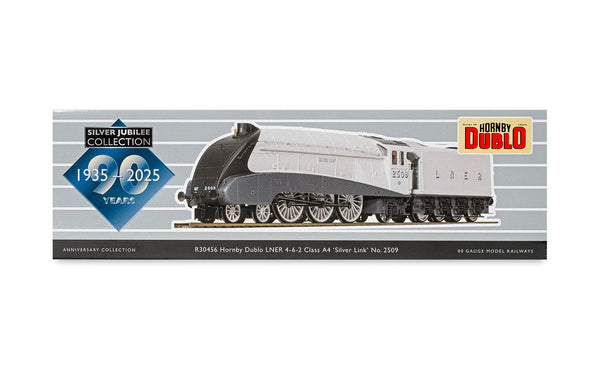 Hornby R30456 Hornby Dublo: LNER - Class A4 - 2509 'Silver Link' (Silver Jubilee Collection)