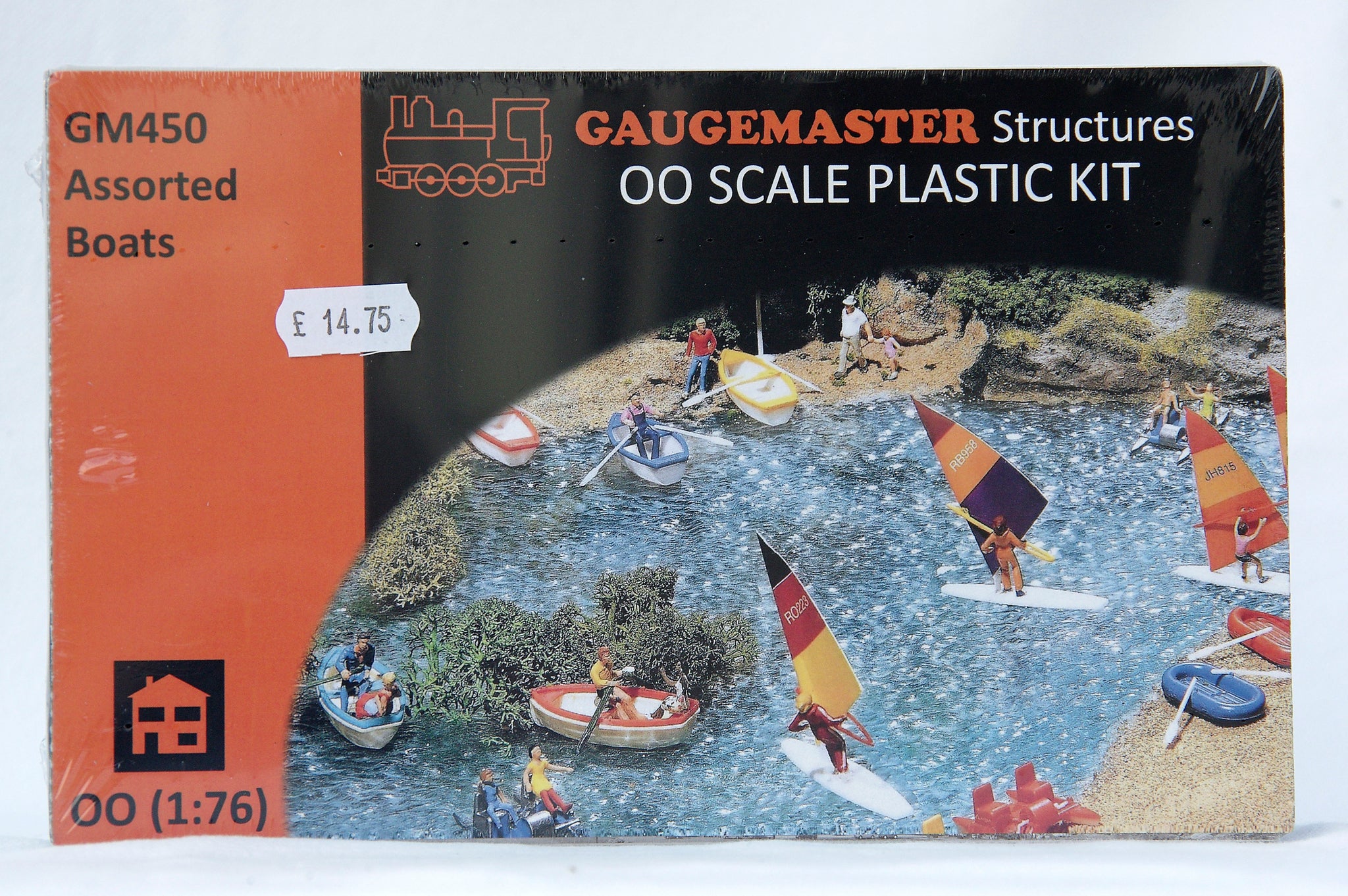 Gaugemaster GM450 Assorted Boats OO Scale Plastic Kit