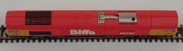 Dapol Class 66 66783 "The Flying Dustman" GBRf  Biffa Livery GM2210102 N Gauge