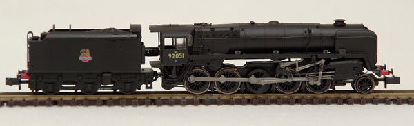 Dapol 2S-013-007 9F 92051 BR Unlined Black Early Crest N Gauge