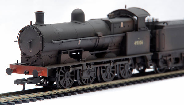 Bachmann 31-481 Class G2A 49106 BR Black Early Emblem & Weathered