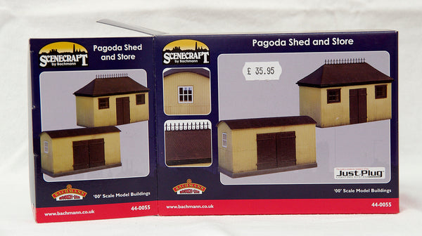 Bachmann 44-0055 Scenecraft Pagoda Shed & Store