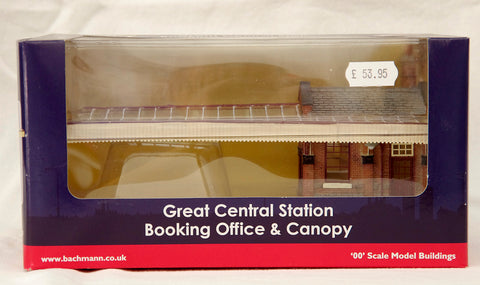 Bachmann 44-117C Scenecraft Great Central Station Booking Office & Canopy