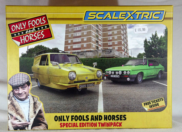 Scalextric C4179A Only Fools And Horses Special Edition Twin Pack